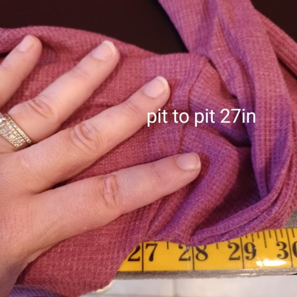 COTTON ON Sz S Oversized Waffle Knit Sweater Mauve Pink Cozy Casual Lounge Fall - Picture 8 of 12